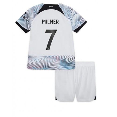 Fotbalové Dres Liverpool James Milner #7 Dětské Venkovní 2022-23 Krátký Rukáv (+ trenýrky)